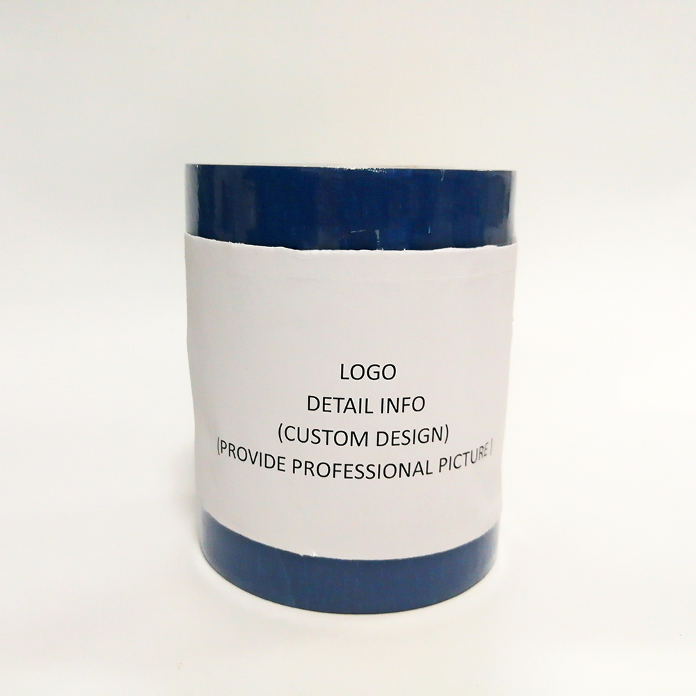 Package of blue painters masking tape