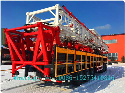 SINO Truck Mounted Water Well Drilling Rig With Allison Gearbox ZJ20/1580CZ