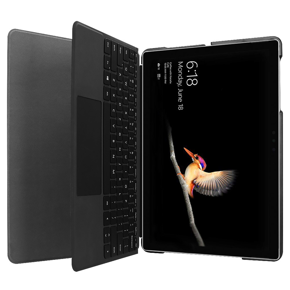 Surface Go Case, Slim Light Smart Cover Stand Hard Shell for Microsoft Surface Go 2018 with Surface Pen Holder