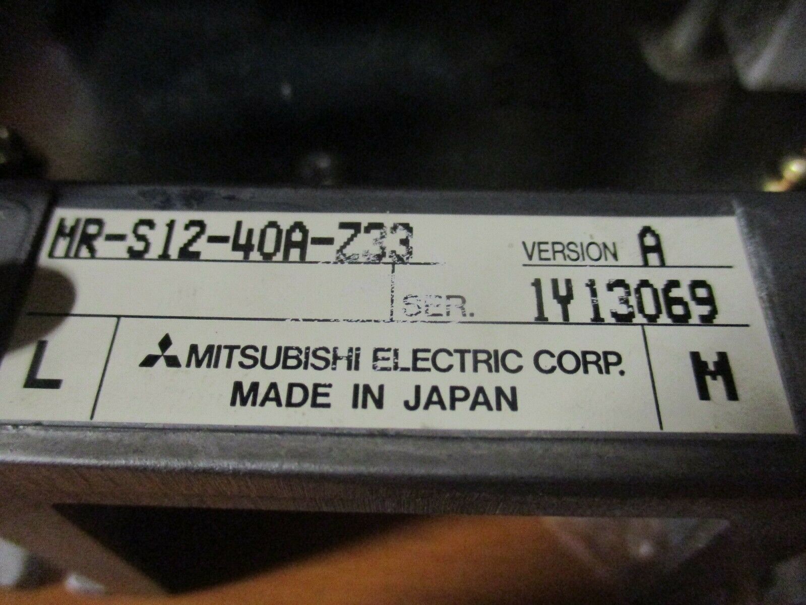 MITSUBISHI MR-S2-80B-E01 AXIS DRIVE AMPLIFIER AC DIGITAL Industrial Servo Motor