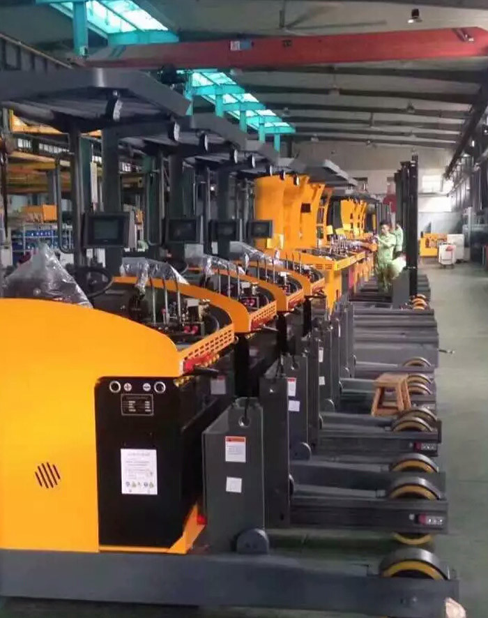48V Counterbalance Forklift Truck Electronic Control Comfortable Design
