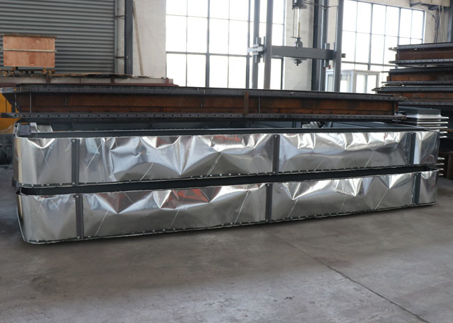Rectangular Non Metallic Flue Duct Expansion Joints Corrosion And Chemical Resistance