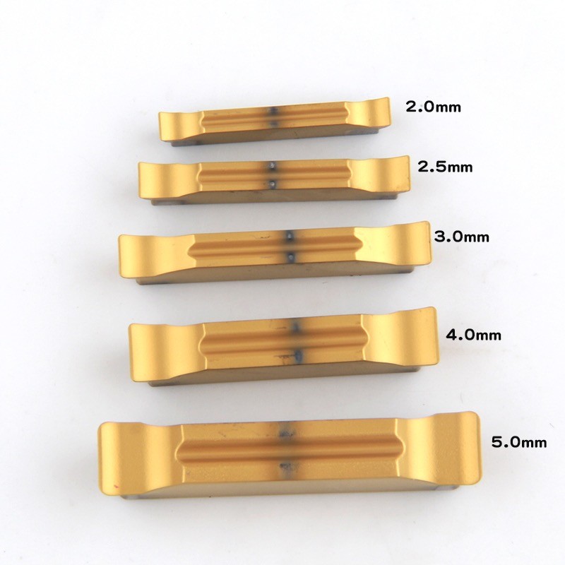 CNC Tools Alloy Grooving Blades CNC Lathe Cutting Blades Stable CNC Insert
