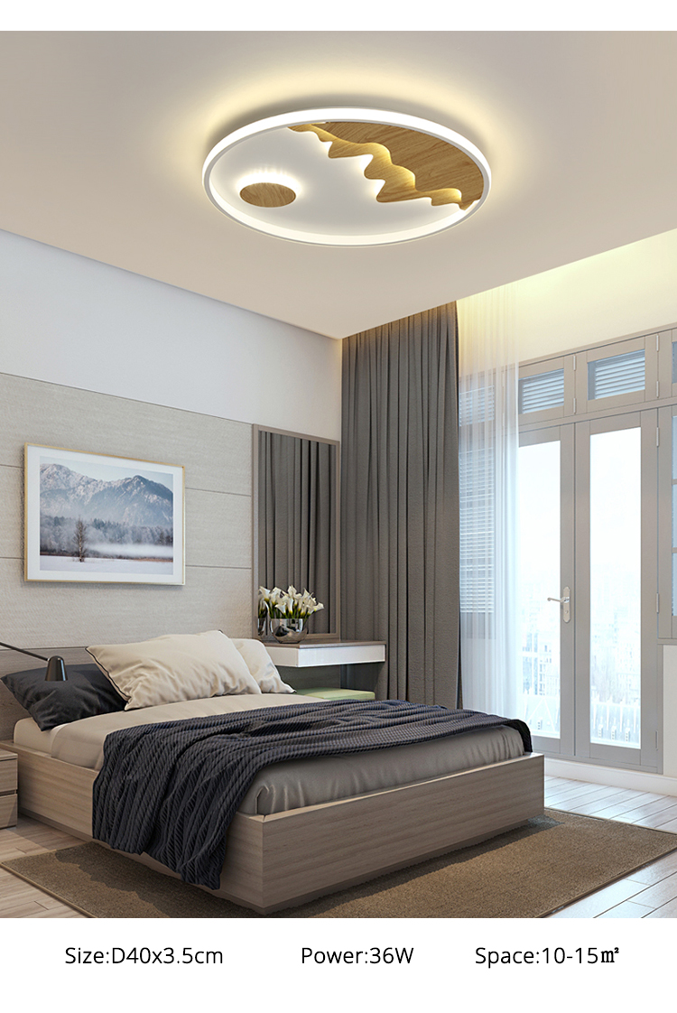 Wooden Ceiling Lights New Design LED For Living room Bedroom Balcony decorative light(WH-WA-44)