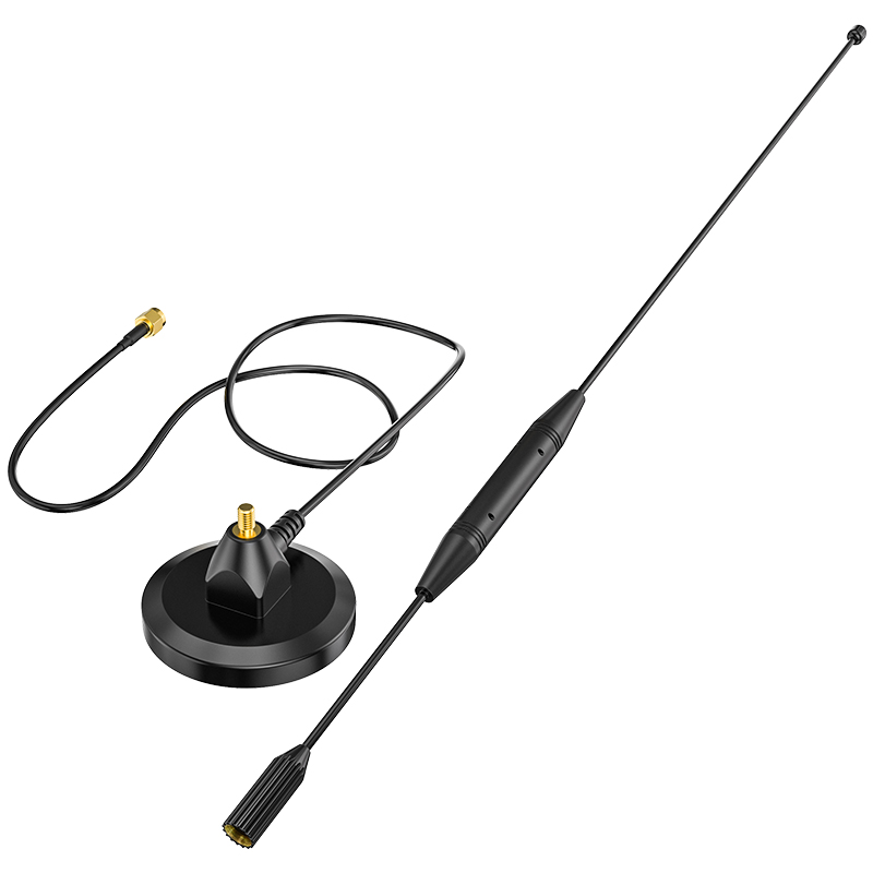 Indoor DVB-T2 Suction Cup Antenna for Maximum Power of 50W and Wide Frequency Range
