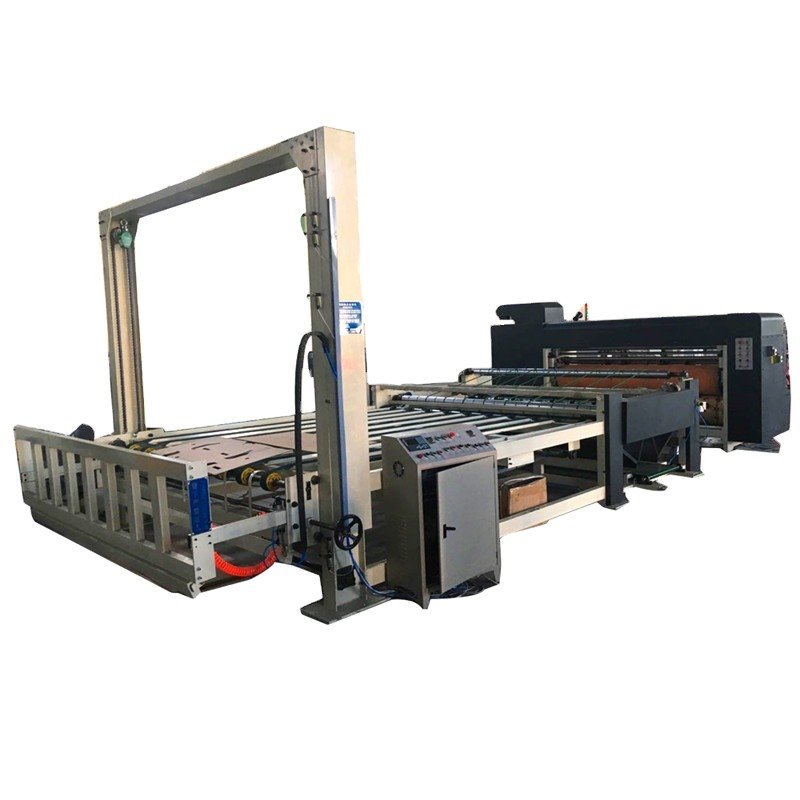 60hz Cardboard Carton Stacker Machine 1200*2600mm With Anti Fall Device