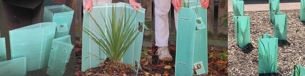 PP Corrugated Plastic Tree Guard Corflute Plastic Tree Trunk Protectors