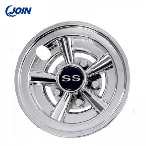 China 8in Hub Caps Golf Cart Wheels And Tires Snug Durable Wheel Cover on sale