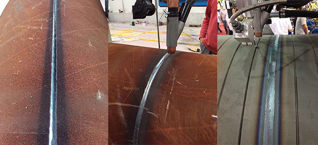 Motorized Rotation Heavy Duty Automatic Welding Machines Manipulators With Welding Rollers