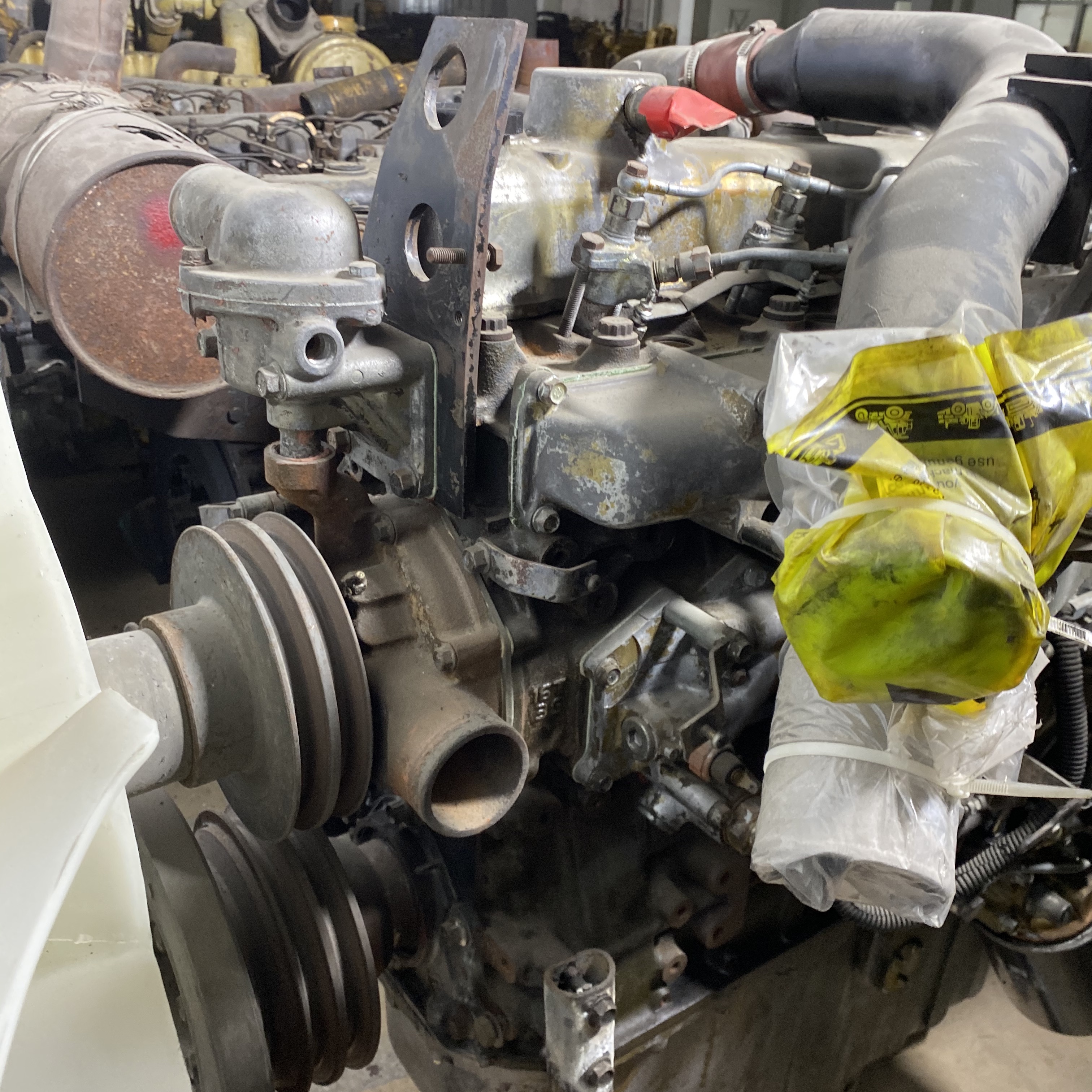 Used 6D16TL-2 Mitsubishi Engine Assembly 240KG Diesel Powered