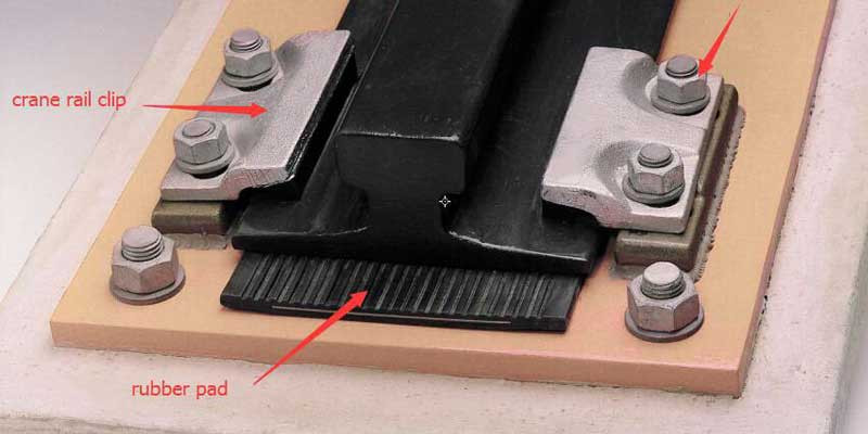 High Quality Customized Railway Track Pad Under