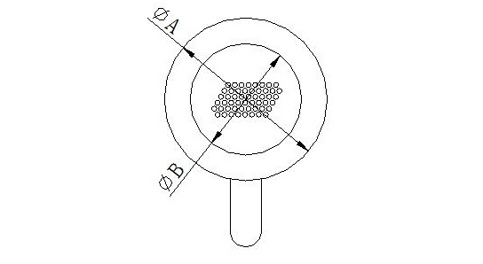 Temporary Plate Strainer Drawing