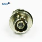Round Head FC Fiber Optic Adapter Accessory Red Plastic Jacket