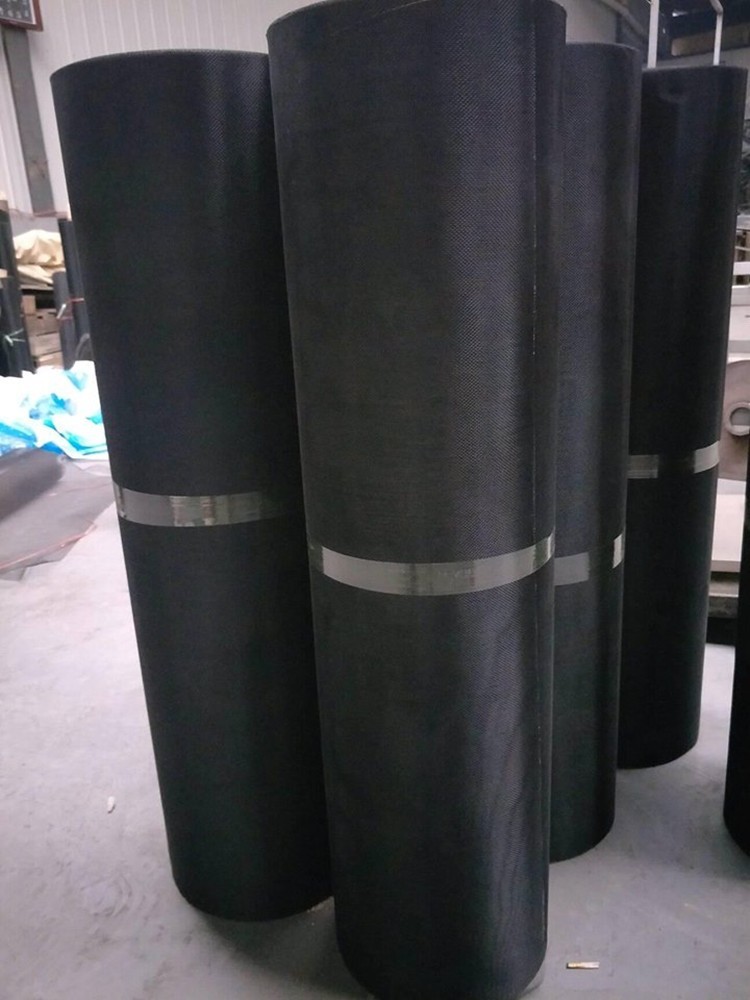 Epoxy Stainless Steel Woven Wire Mesh , Security Mesh Screen For Windows