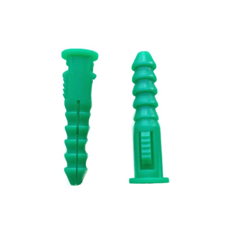 Wall Plug Hammer 75mm Plastic Expansion Anchor With Screw