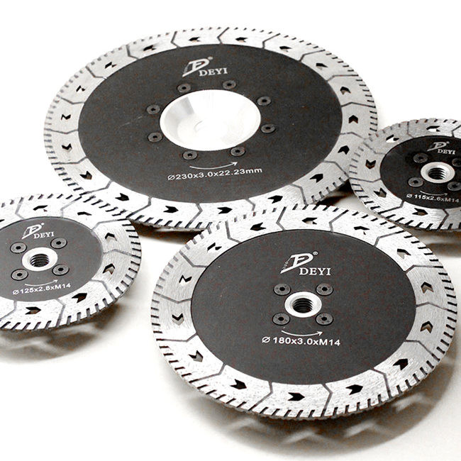 Deyi 5/8-11" Flange Sintered Diamond Masonry Blade Hot Pressed