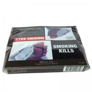 China 25g 50g Loose Tobacco Packaging Pouch Hand Rolling Tobacco Pouches With OPP Bag on sale