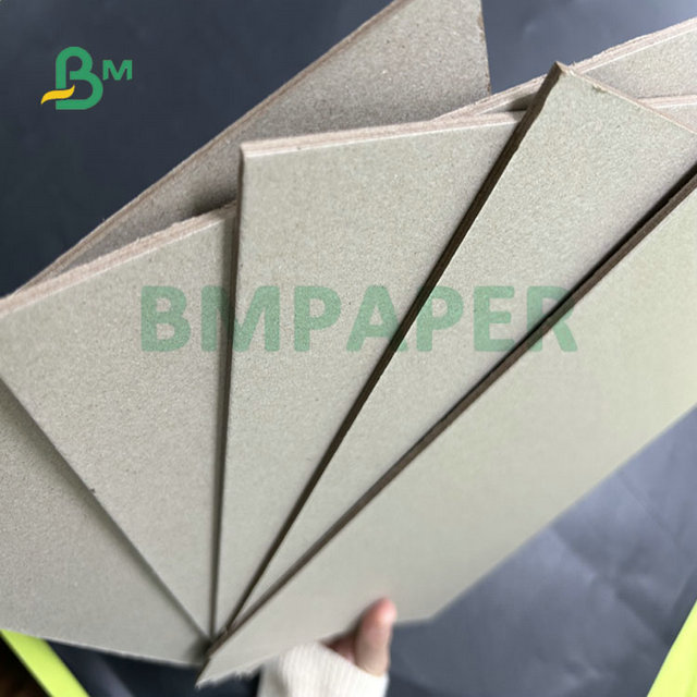 A3 A4 1.5mm 2.0mm 2.5mm Uncoat Book Binding Grey Cardboard For Hardcover Books 