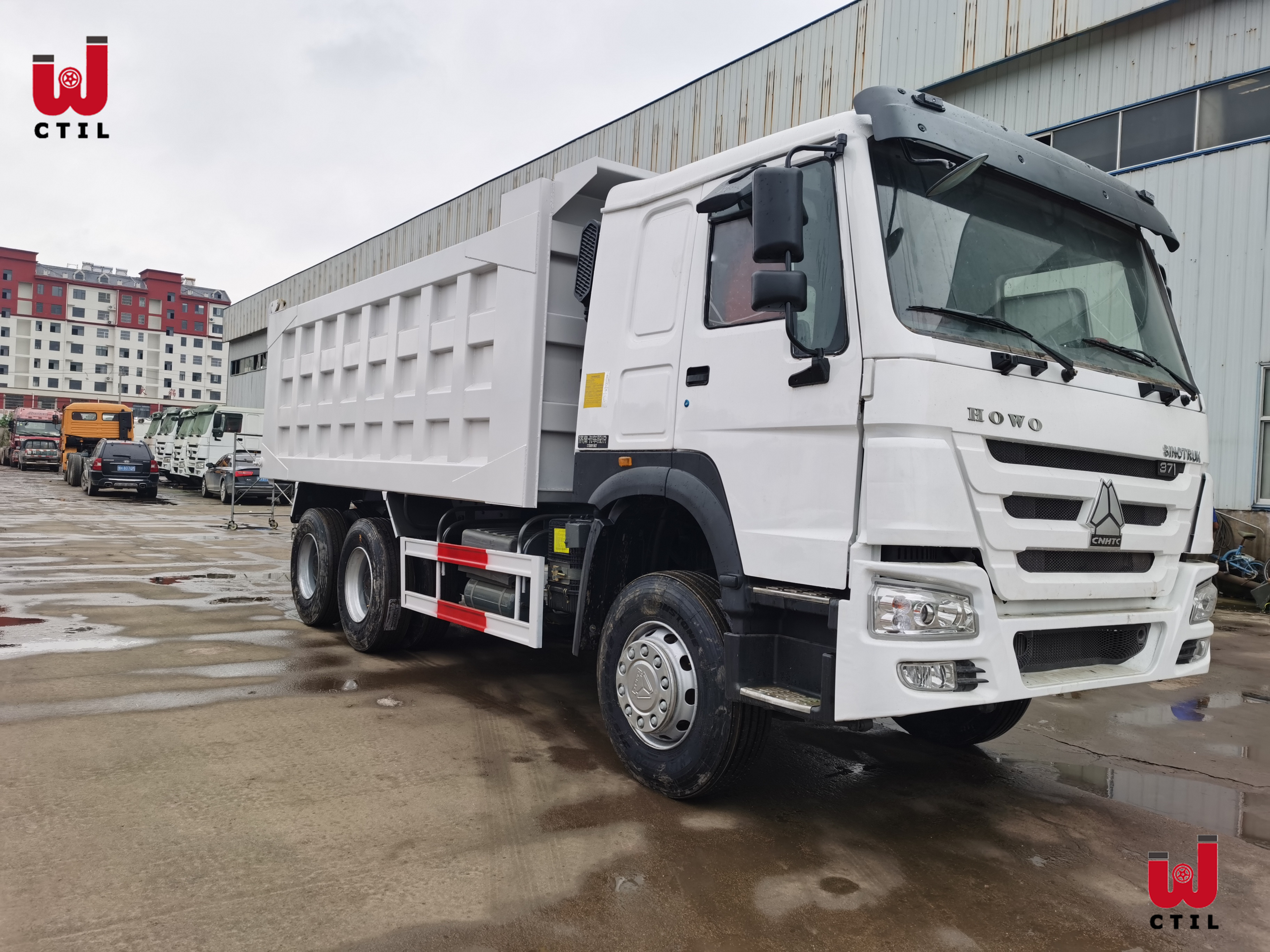 Used dump truck