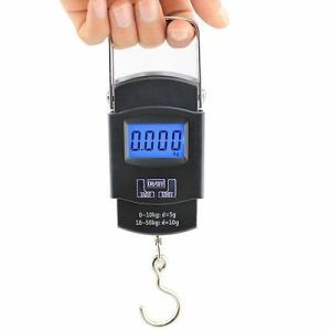 Tare Function LCD Digital Luggage Scale With Over Load Indication