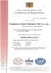 Guangzhou Hopson Machinery Parts Co., Ltd. Certifications