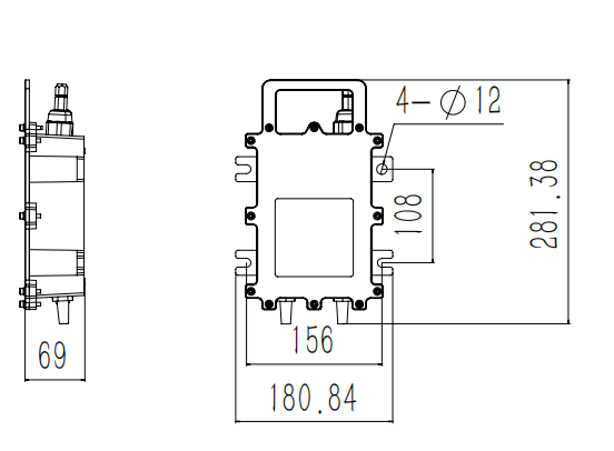 Fiberglass Enclosure AIS Aids To Navigation With External Power And Lantern Connections