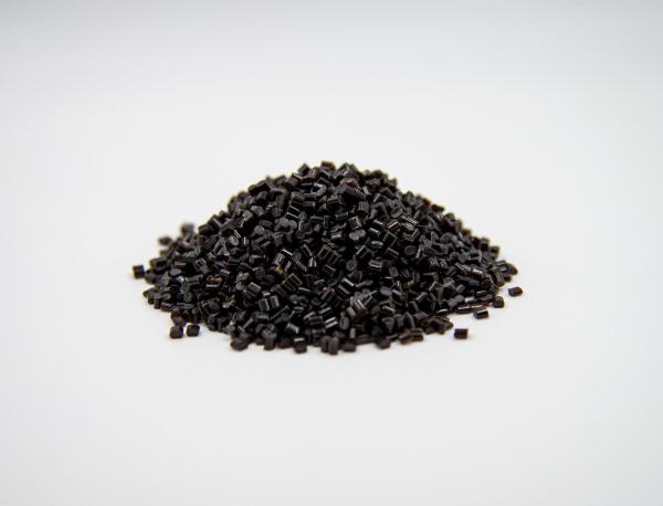 Black Polyethylene Terephthalate 100% RPET Physical Recycling Post-Consumer