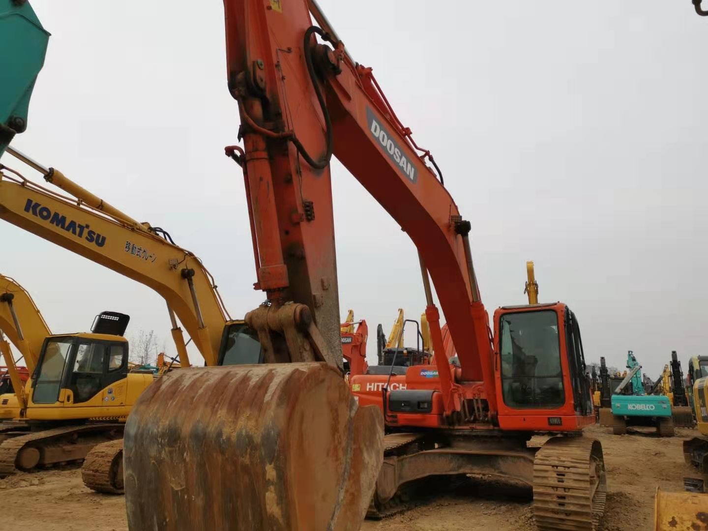 Korea Breaking Hammer DX300 Used Doosan Excavator