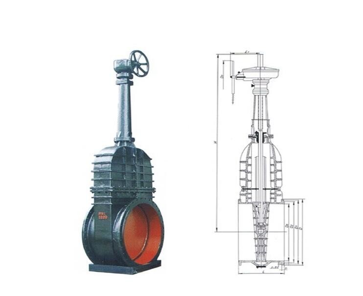 Electric / Manual Control Butterfly Valve Light Weight For Hydropower Station