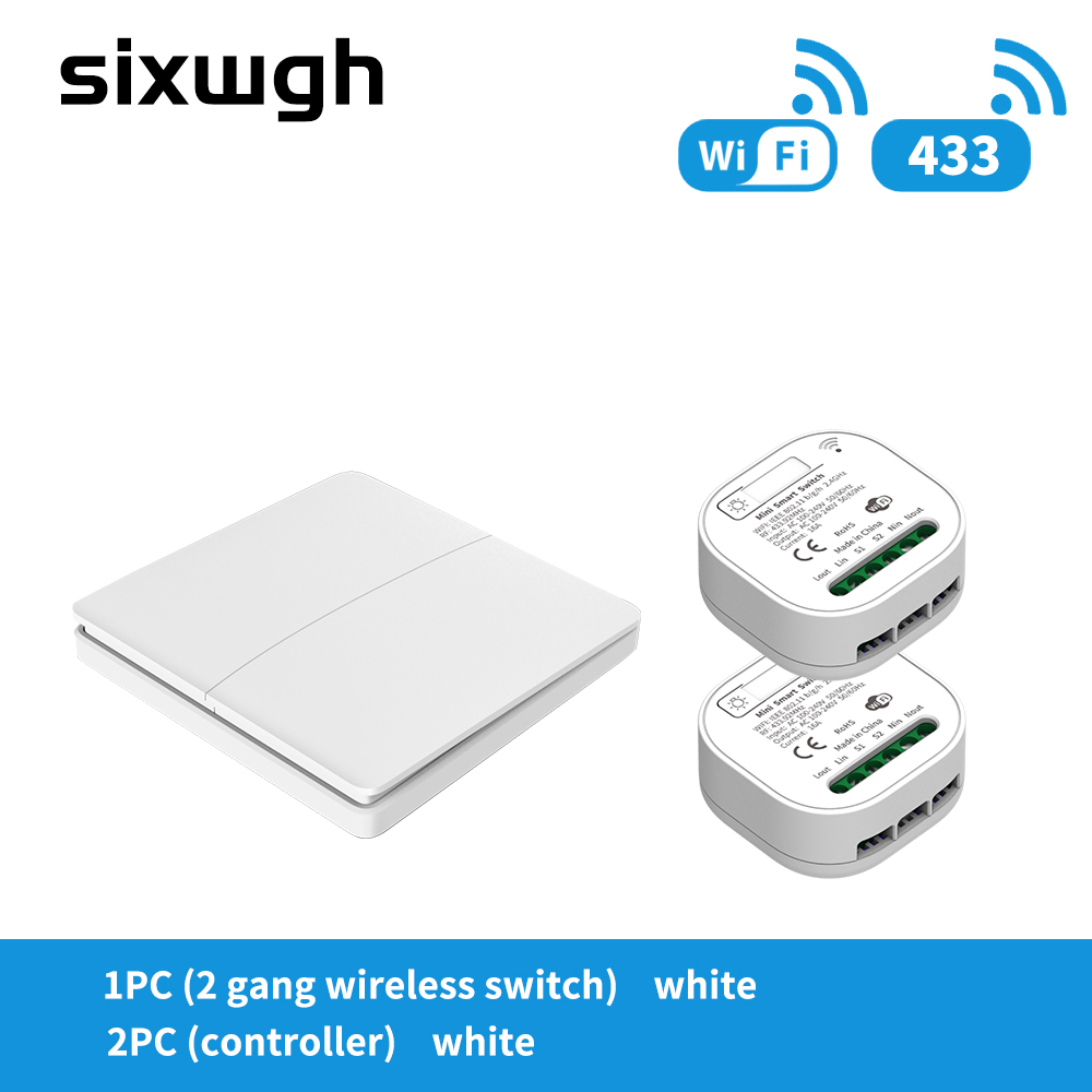 Tuya Alexa Timer Smart Switch 10A Relay Module Work Remote Smart Switch support google Alexa voice control easy install