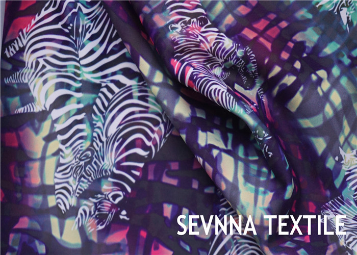 Sublimation Heat Transfer Polyester Spandex Fabric Geometric Pattern Design