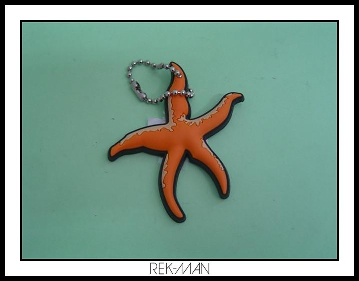 Various Shapes Multicolor Custom PVC Keychains For Gifts / Souvenir
