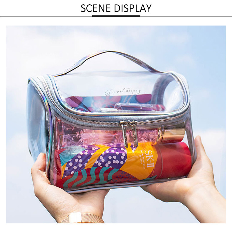 Clear PVC Cosmetic Bag