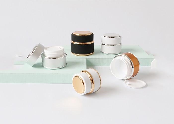 Small marble 50 g Plastic Cosmetic Jar empty Face Cream Containers in stock