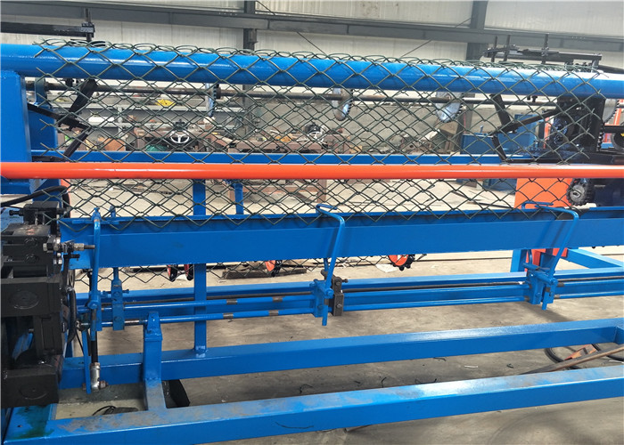 Horizontal Full Automatic Chain Link Making Machine Diamond Mesh Machine