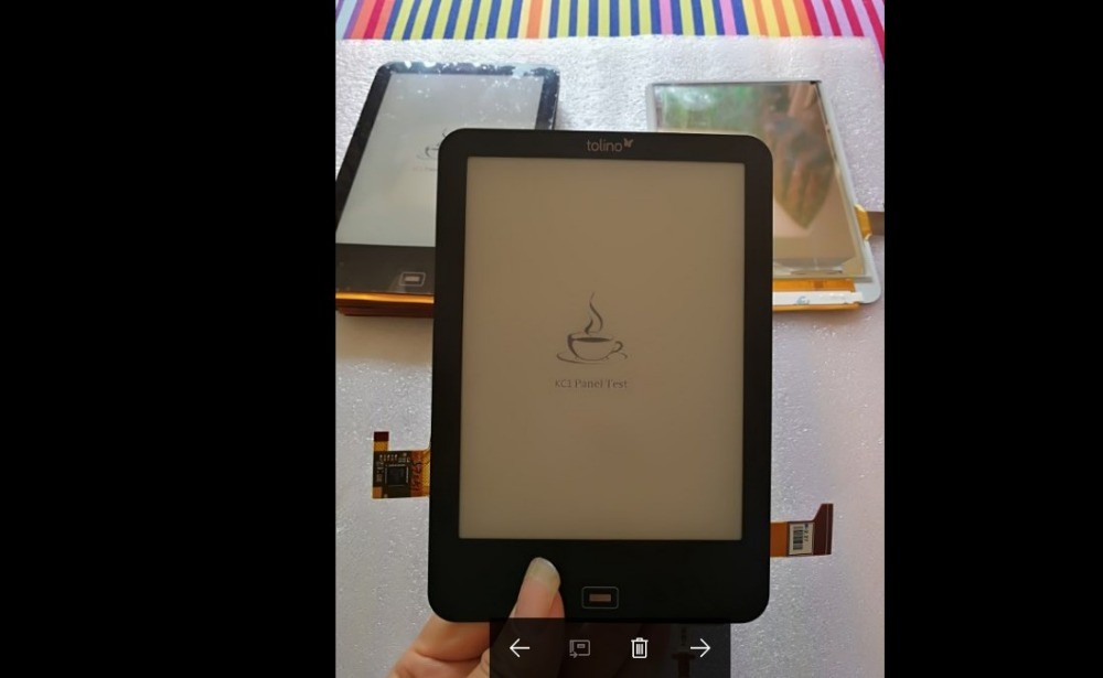 300dpi ED060KC1 E Ink Display Module For Tolino HD Ebook Reader High Resolution