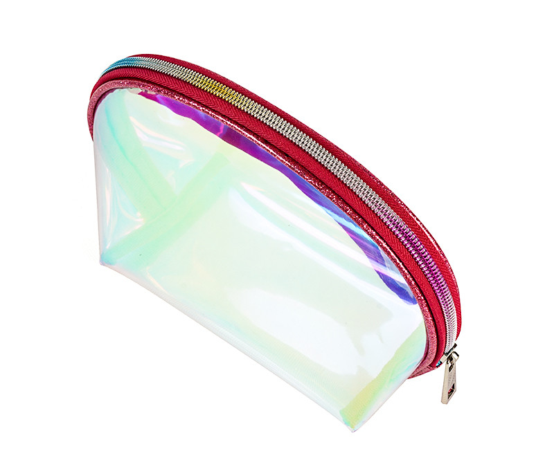 Plastic Zipper Organizer Transparent Pouch Bag