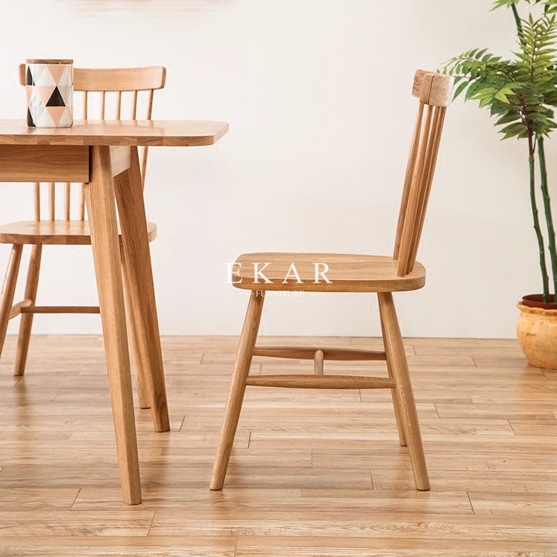 Dining Chair Wood Made In China Hotel Home Furniture Northern Europe