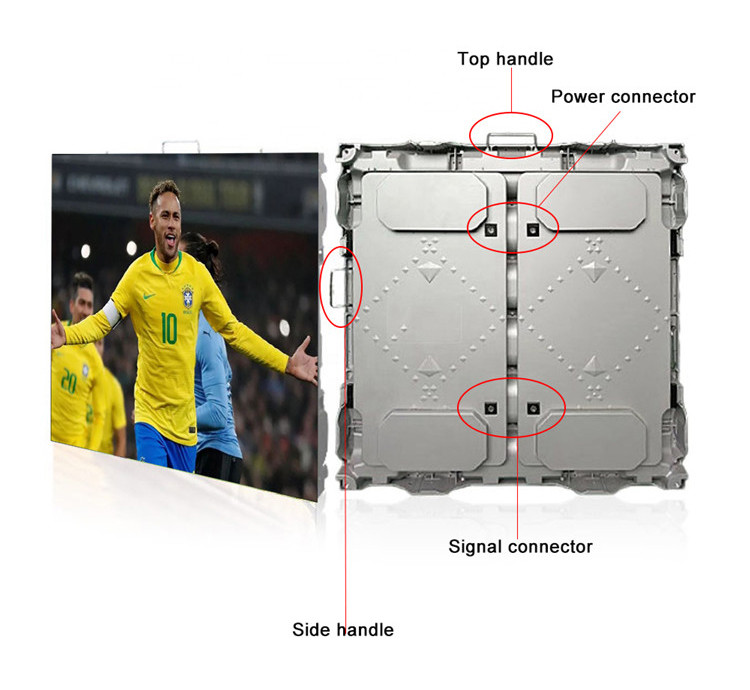 3G 4G Wireless Giant Pole P8 Outdoor Led Panel
