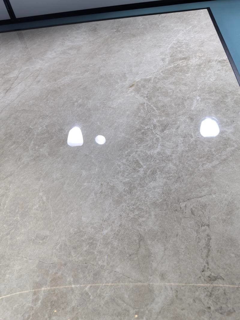 Beige Acid-Resistance 1200x1200mm No Fade Inside Wall Glazed Polished Porcelain Tile For Hotel