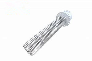 Copper Flange Immersion Tubular Heater 240v 1000w For Heating Heat Transfer Fluids