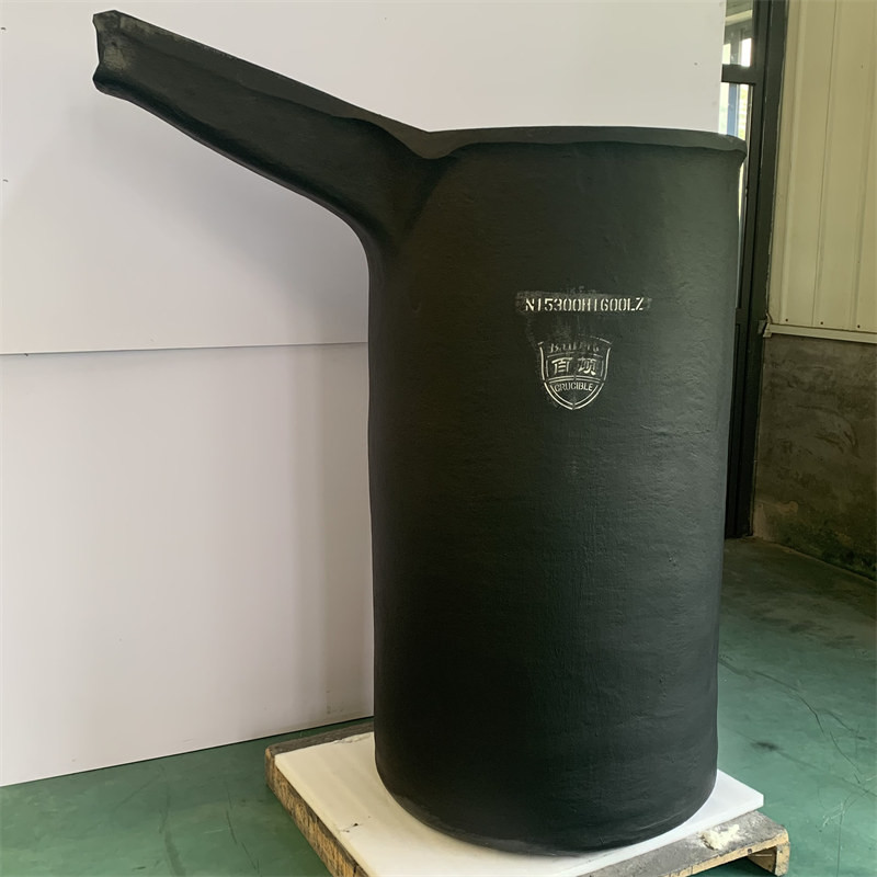 Reliability And Durability Crucible With Pouring Nozzle Customizability Metal Melting Silicon Carbide Graphite