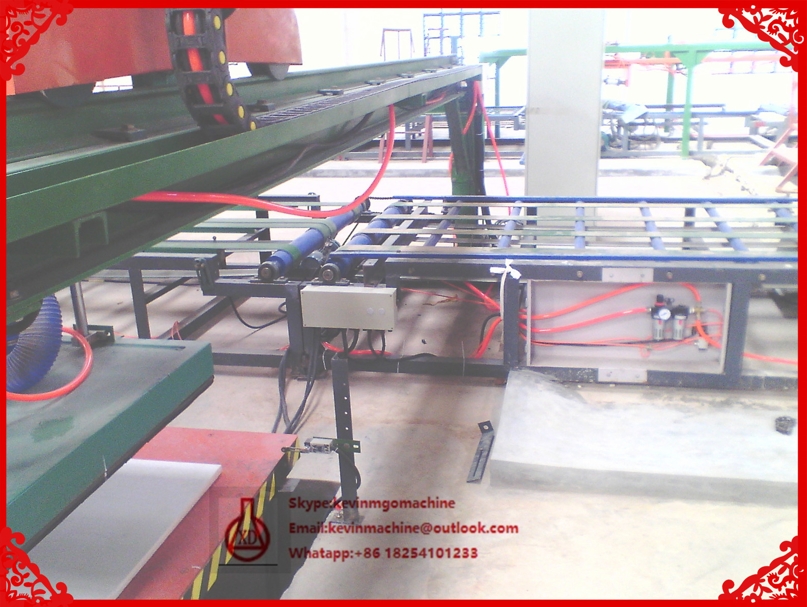 Sound Insulation Fireproof Magnesium Oxide Wall Panel Making Machine High Performance