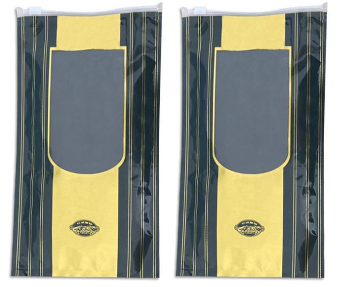 Customized Thickness Self Sealing Moisturizing Plastic Sigari Zip Bag for 2023 Arrivals