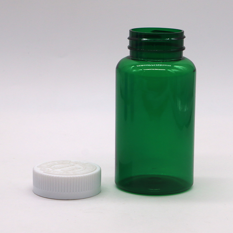 250mL Pill Bottles Medicine Pill Capsule Containers with Child Resistant Lids made of PET