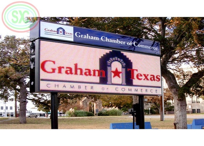 P6 Full Color Outdoor Advertising LED Die-Cast Aluminum Screen 3 Years Warranty