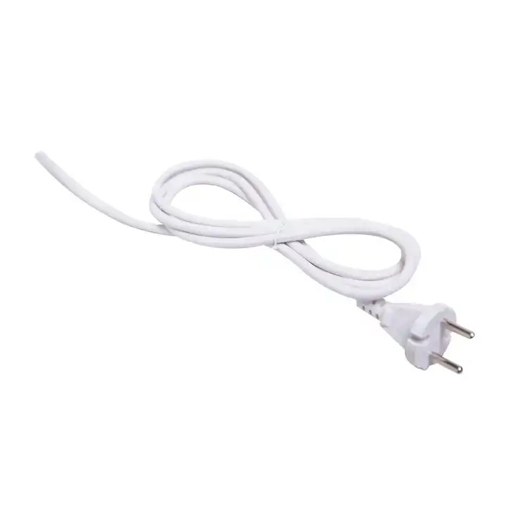 European Standard 2 prong pin computer AC power cord cables 2 pin Eu power cable 2 pin power cord