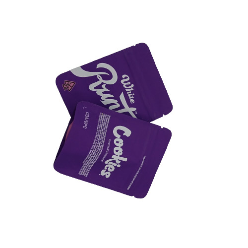 Custom Mylar weed Bags Digital Printing Resealable With Child Resistant Zipper