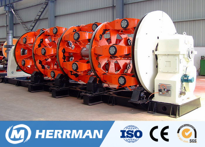 Planetary Type Wire And Cable Stranding Machine High Speed Cage Type