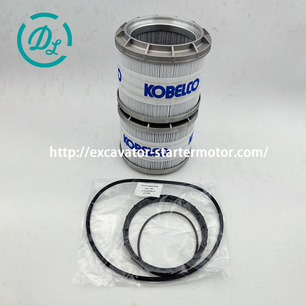 YN52V01016R610 Excavator Hydraulic Filter Fit Kobelco SK200-8